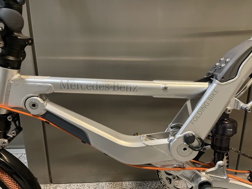 Bicicletta pieghevole Mercedes Benz Folding Bike bicicletta pieghevole, pieghevole argento - Foto 12 di 17