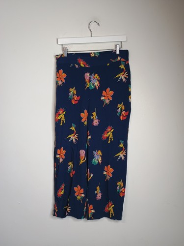 Madewell Huston Pull-On Crop Pants Hawaiian Hideaway Medium L8074 - Picture 2 of 6