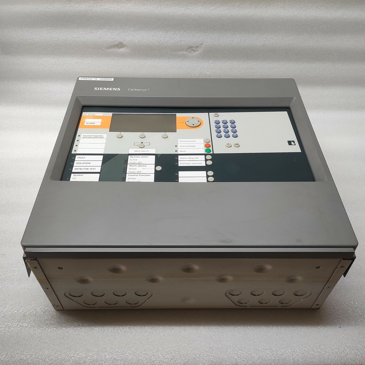 SIEMENS CERBERUS FP2001-A1 ALARM SYSTEM FDCI0221 FC722 654400-C20