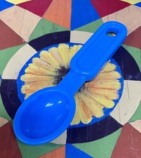 Vtg 1987 Fisher Price Play Food Replacement MIXER BAKING SPOON BLUE USA FPR-MBB4