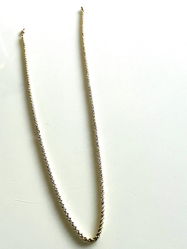 14K massives Gelbgold 2,9 mm Seil Kette 24 Zoll...schön - Bild 2 von 11