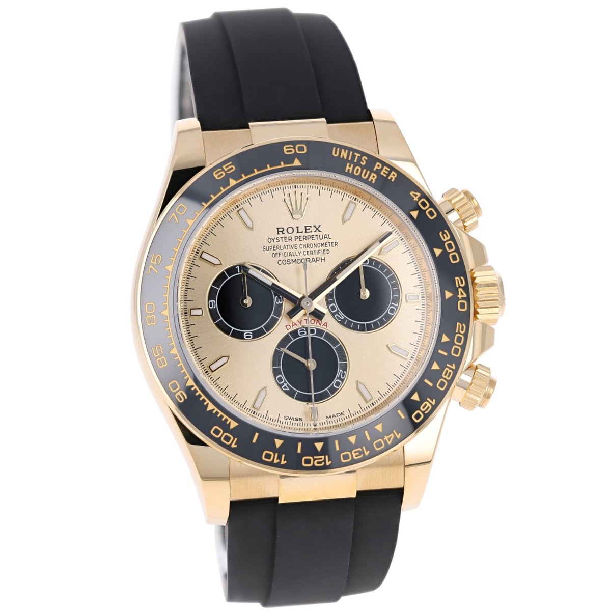 「ゴールドディスク」 Rolex Daytona 126518LN UNWORN 2026 Golden Pikachu Oysterflex Gold