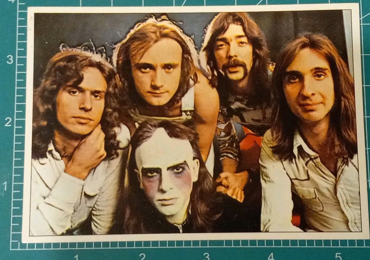 1975 PANINI ROCK MUSIC Pop Stars sticker Card GENESIS GROUP 1975 PANINI ROCK MUSIC Pop Stars sticker Card GENESIS GROUP
