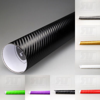 9,99 /m² RT Prime 3D Carbon Autofolie BLASENFREI Auto Folie Matt Glanz LUFTKANAL