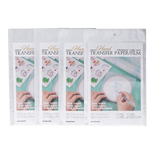 DIY Embroidery Transfer Paper Pack of 4 - Easy Pattern Transfer for Crafts - Picture 2 of 20