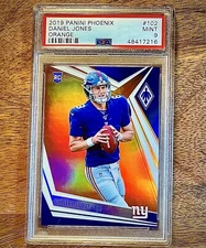 2019 Orange Daniel Jones  PSA 9/10 MINT Panini Phoenix Giants