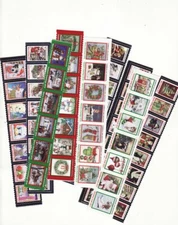 2010-2025 ALA National Design U.S. Christmas Seal Collection, As Required