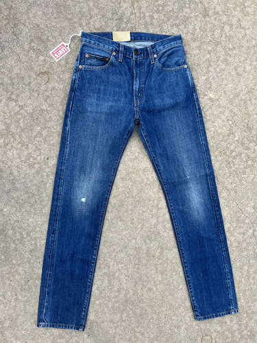 Levis LVC 505-0217 Men Women Vintage BIG E Selvedge Jeans Size 28 × 32 w/ Tags