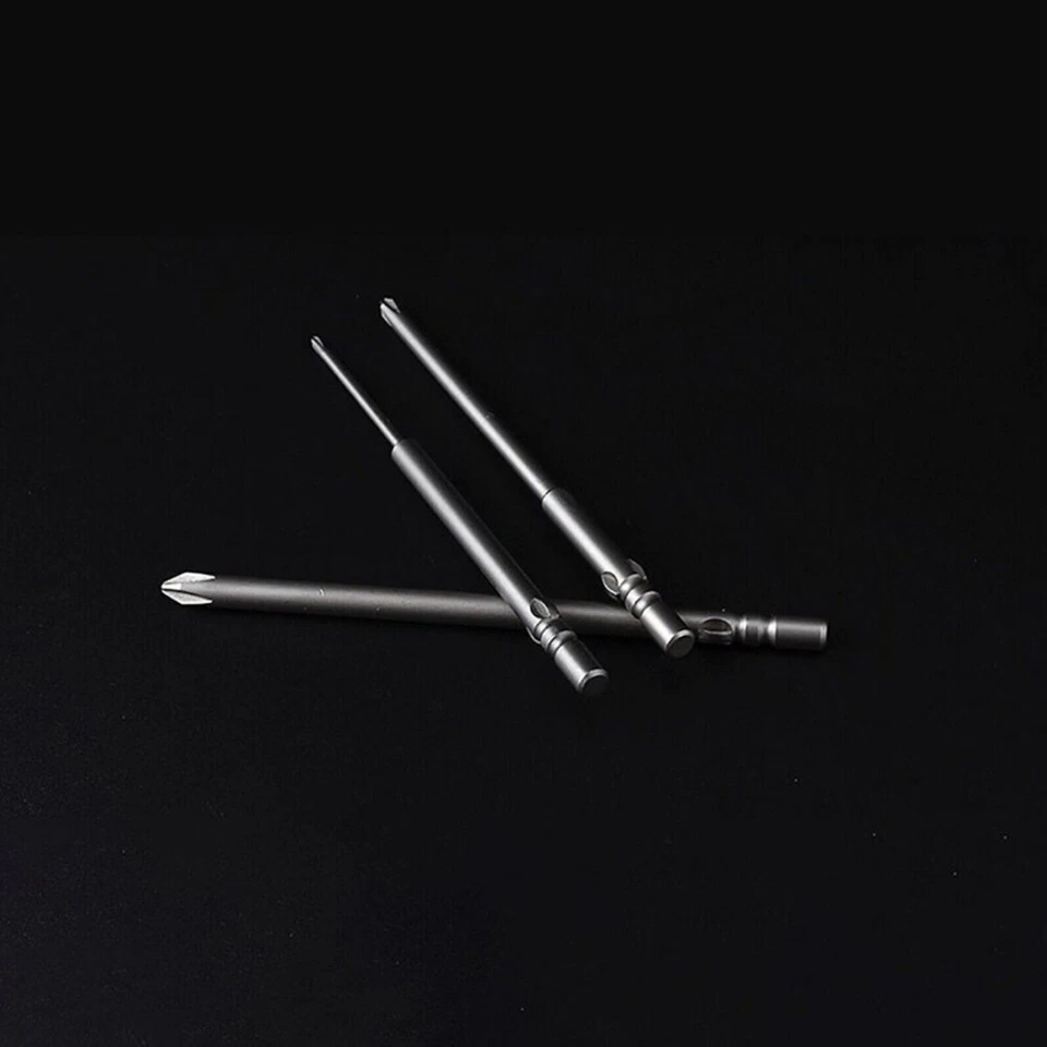 4mm Round Shank PH00-2 Phillips Head Screwdriver Bits High Torque Insert Driver - Image 4 of 4