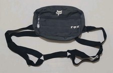Fox Racing Hip Pack Black Waist Fanny Bag Storage Adjustable