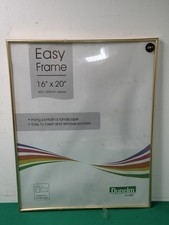 DUNELM MILL Gold Plastic Easy Picture or Photo Frame (20 x 16")