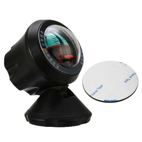 Practical Gauge Clinometer Balancer Black Car Indicator 1pcs Measuring - Picture 2 of 9