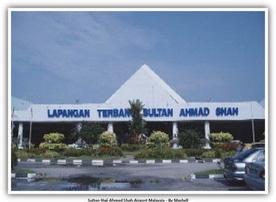Sultan Haji Ahmad Shah Airport Malaysia Airport Postcard