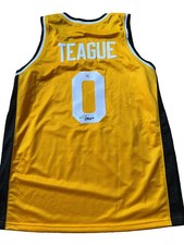 WAKE FOREST DEMON DEACONS- JEFF TEAGUE SIGNED AUTOGRAPH JERSEY PSA COA NBA STAR