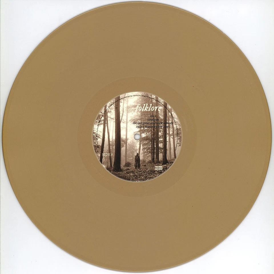 Taylor Swift - Folklore Brown In The Trees Deluxe Vinyl  (2020 - EU - Original) - Bild 3 von 4