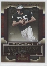 2009 Playoff Contenders Legendary Gold 12/100 Tommy McDonald #80 HOF 0b5
