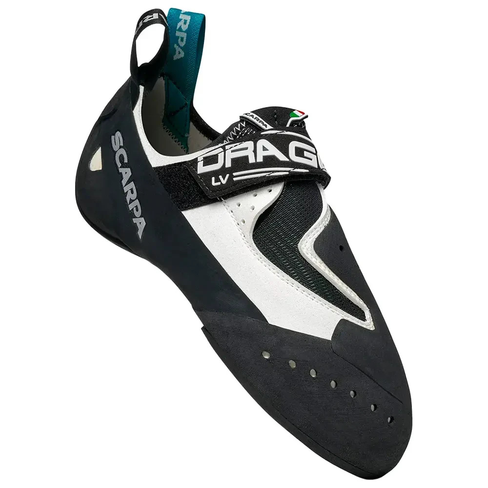 Chausson d'escalade SCARPA Drago LV blanc 39.5 avec gomme ultra adhérente