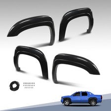For 2007-2013 2009 Chevrolet Avalanche Full Set Paintable Factory Fender Flares
