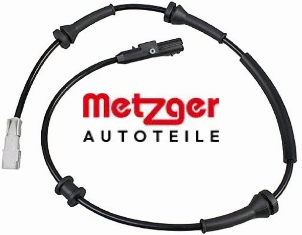 Metzger 09001102 Sensor FüR Raddrehzahl ABS Sensor Raddrehzahl FüR Renault-image