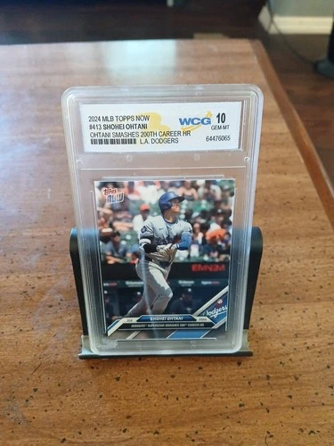 2024 Topps Now SHOHEI OHTANI Smashes 200th Career Home Run Card #413 GEM MINT 10