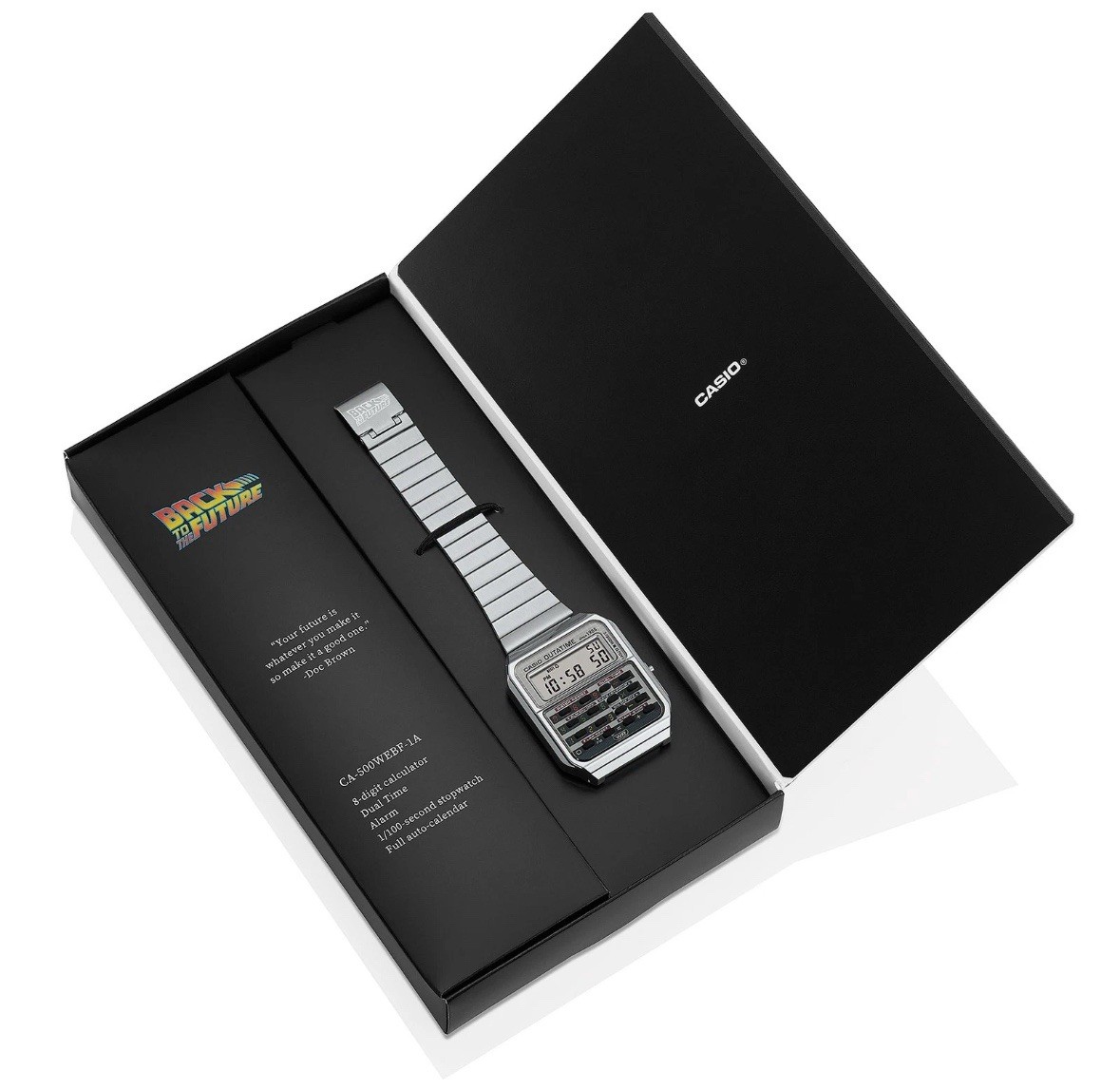 Casio x Back to the Future - CA-500WEBF-1A Limited Edition Watch
