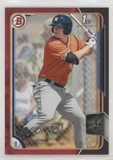 2015 Bowman Prospects Black-Red Conrad Gregor #BP55 3e3