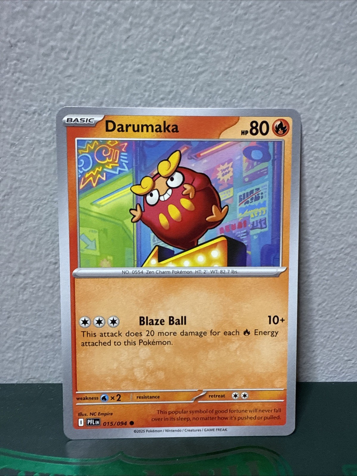 Darumaka Normal Common ME02: Phantasmal Flames - 015/094 NM