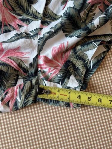 Loft pull on shorts in Paradise linen blend~SZ Large Summer Resort Beach Preppy - Picture 6 of 14