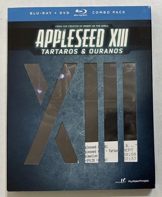 Appleseed XIII Tartaros & Ouranos DVD/Blu-ray Combo Pack NEW SEALED