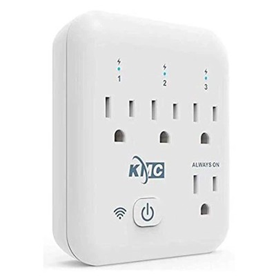 WiFi Smart Multi Socket 4-Outlet Plug Work with Alexa and Google Home APP