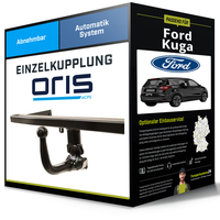 Abnehmbare AnhäNgerkupplung für Ford Kuga 05.2012-Jetzt II Typ DM2 Oris NEU
