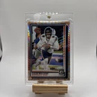 2025 Donruss Optic #8 Caleb Williams SSP Fire Emoji Case Hit Chicago Bears