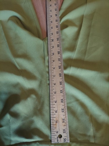 Traje Le Suit 2 Piezas Talla 10 Chaqueta/8 Pantalones ~ Verde Lima - Imagen 19 de 19