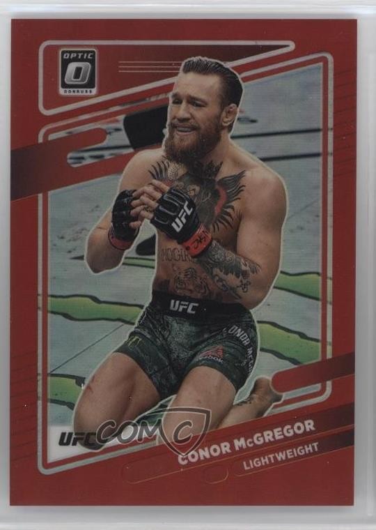 2022 Panini Donruss Optic UFC Red Prizm 57/199 Conor McGregor #75 1j69