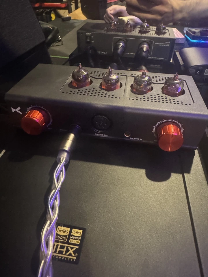 🟢 Amplificador de Auriculares Tubo Equilibrado Xduoo MT-604 16-600 Ohmios Foto 3 de 4