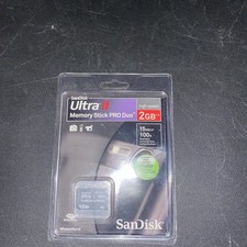 SanDisk Ultra II 2GB Memory Stick PRO Duo Card 15 MB/s - SDMSPDH-002G-A11