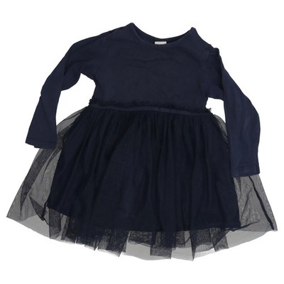 H&M Baby, Kleid, Größe: 80, Blau, Baumwolle/Elasthan/Polyester, Einfarbig #uCa