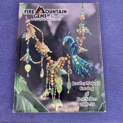 Fire Mountain Gems and Beads Seed Bead Jewelry Supplies Catalogue 2009-10 Illust