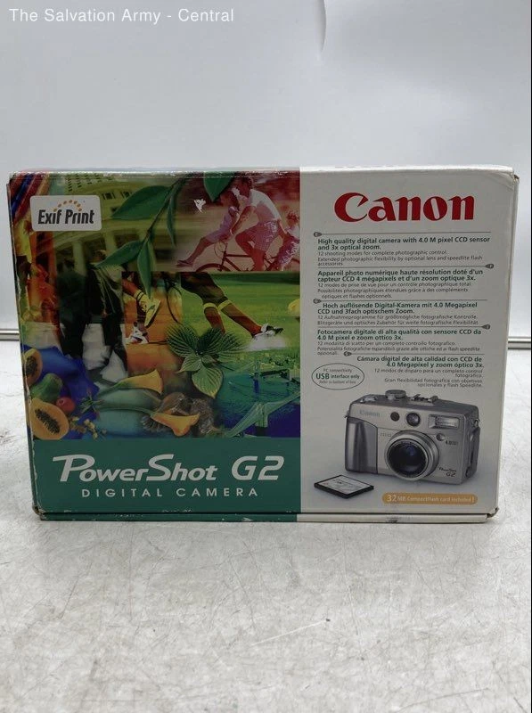 Preços baixos em Câmeras digitais Canon PowerShot G2 | eBay