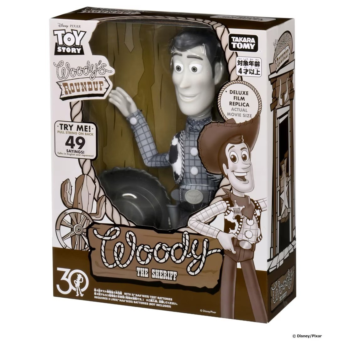 Toy Story 30th Anniversary フィギュア BOX TAKARA TOMY Toy Story 30th Anniversary Real-Size Talking Figure