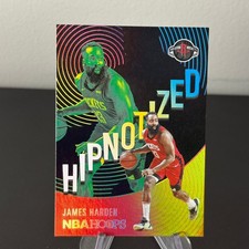 James Harden Houston Rockets 2020-21 Hoops Panini HIPNOTIZED Insert #5 Card