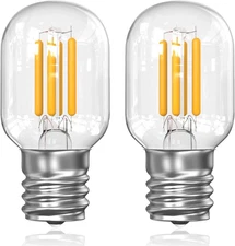 Microwave Light Bulbs Under Hood 8206232A E17 LED Bulb Compatible with Whirlpool