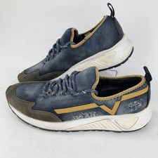 Diesel SKB S-KBY Blue Jeans Shoes Men's Sneakers Size 12