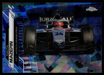2020 Topps Chrome SAPPHIRE Formula 1 NIKITA MAZEPIN #79 F2