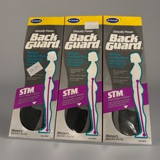 Vintage 3 Pairs Dr Scholl's Back Guard Insoles Women  s 8 To 9 1/2 - 1990 NOS