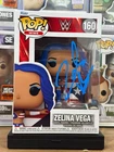 FUNKO POP 160 – WWE – ZELINA VEGA Authentic Autograph w/ COA
