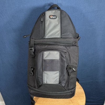 Lowepro Slingshot 202 AW Black Camera Shoulder Bag Backpack W/ Raincover