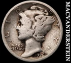 1926 Mercury Dime- Silver- Scarce Better Date No Reserve #J5129