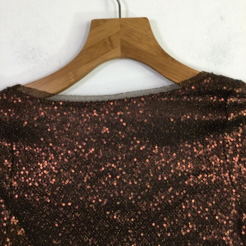 Free People Women's Intimately Late Night Disco Layering Top Brown Size M NWT - Picture 10 of 17