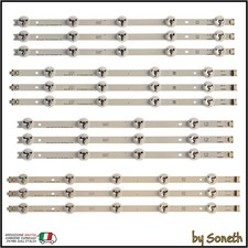 KIT 10 BARRE LED PER LG 42LB671VZB 42LB671V-ZB 42LB671VZF 42LB671V-ZF